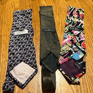 Stylish Men's Tie Set - Floral, Geometric, and Abstract Designs